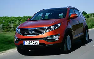 Cars wallpapers Kia Sportage (Techno Orange) - 2010