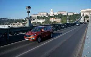 Cars wallpapers Kia Sportage (Techno Orange) - 2010