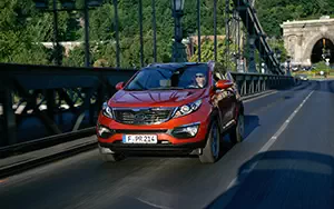 Cars wallpapers Kia Sportage (Techno Orange) - 2010