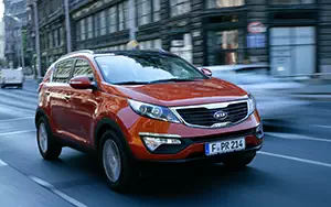 Cars wallpapers Kia Sportage (Techno Orange) - 2010