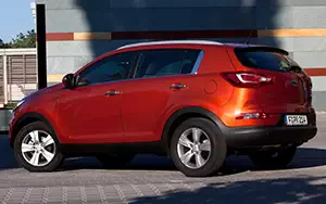 Cars wallpapers Kia Sportage (Techno Orange) - 2010