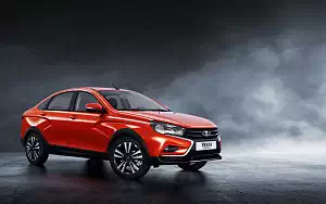 Cars wallpapers Lada Vesta Cross Sedan - 2018