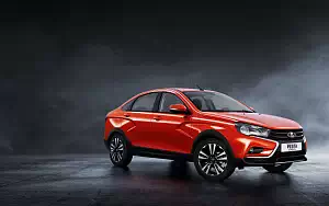 Cars wallpapers Lada Vesta Cross Sedan - 2018