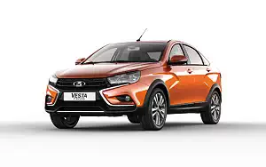 Cars wallpapers Lada Vesta Cross Sedan - 2018