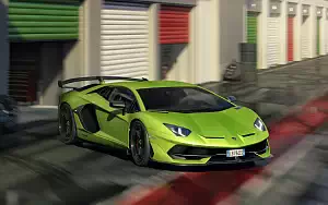 Cars wallpapers Lamborghini Aventador SVJ - 2018