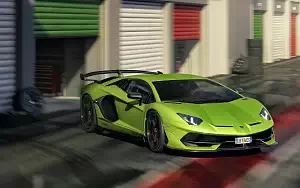 Cars wallpapers Lamborghini Aventador SVJ - 2018