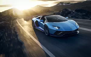 Cars wallpapers Lamborghini Aventador LP 780-4 Ultimae Roadster - 2021