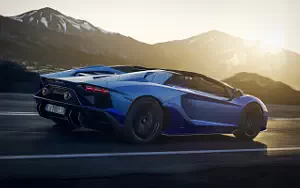 Cars wallpapers Lamborghini Aventador LP 780-4 Ultimae Roadster - 2021