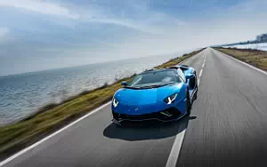 Cars wallpapers Lamborghini Aventador LP 780-4 Ultimae Roadster - 2021