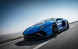 Cars wallpapers Lamborghini Aventador LP 780-4 Ultimae Roadster - 2021