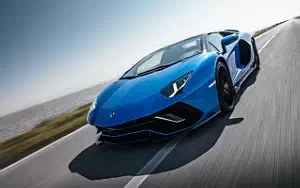 Cars wallpapers Lamborghini Aventador LP 780-4 Ultimae Roadster - 2021