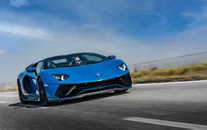 Cars wallpapers Lamborghini Aventador LP 780-4 Ultimae Roadster - 2021