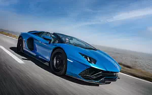 Cars wallpapers Lamborghini Aventador LP 780-4 Ultimae Roadster - 2021