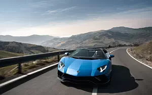 Cars wallpapers Lamborghini Aventador LP 780-4 Ultimae Roadster - 2021