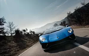 Cars wallpapers Lamborghini Aventador LP 780-4 Ultimae Roadster - 2021