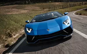 Cars wallpapers Lamborghini Aventador LP 780-4 Ultimae Roadster - 2021