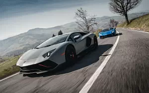 Cars wallpapers Lamborghini Aventador LP 780-4 Ultimae Roadster - 2021