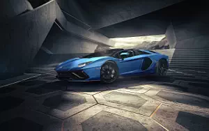 Cars wallpapers Lamborghini Aventador LP 780-4 Ultimae Roadster - 2021