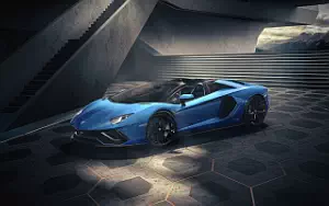 Cars wallpapers Lamborghini Aventador LP 780-4 Ultimae Roadster - 2021