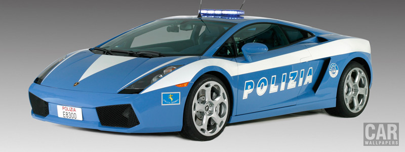 Cars wallpapers Lamborghini Gallardo Police - 2005 - Car wallpapers