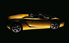 Cars wallpapers Lamborghini Gallardo Spyder - 2005