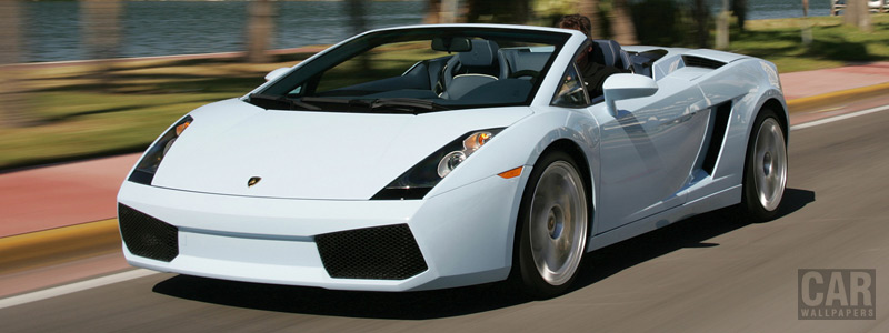 Cars wallpapers Lamborghini Gallardo Spyder - 2006 - Car wallpapers