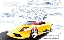 Cars wallpapers Lamborghini Murcielago Roadster - 2004
