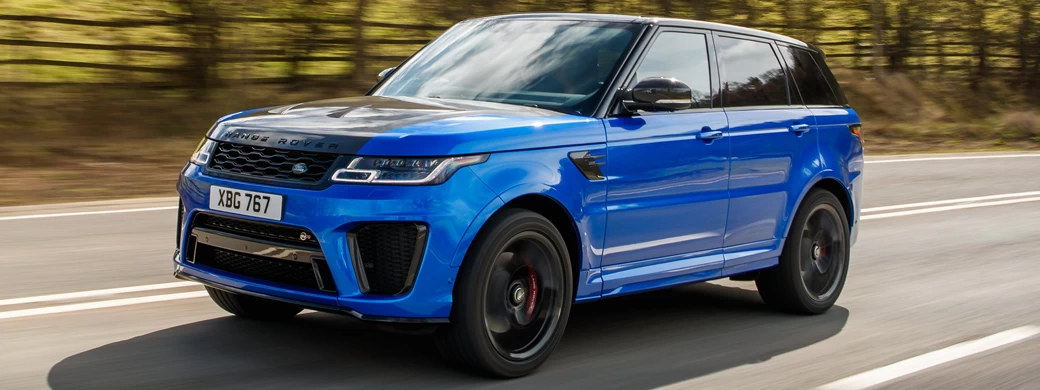 Cars wallpapers Range Rover Sport SVR UK-spec - 2018 - Car wallpapers