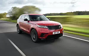 Cars wallpapers Range Rover Velar R-Dynamic D300 HSE Black Pack UK-spec - 2017