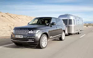 Cars wallpapers Range Rover and Airstream - 2013