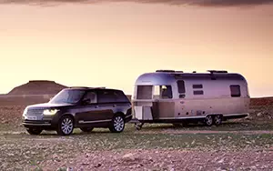 Cars wallpapers Range Rover and Airstream - 2013