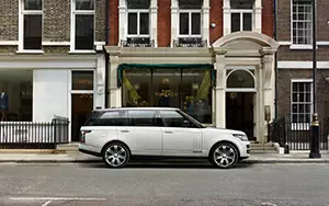 Cars wallpapers Range Rover Autobiography Black Long Wheelbase UK-spec - 2014