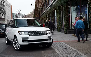 Cars wallpapers Range Rover Autobiography Black Long Wheelbase UK-spec - 2014