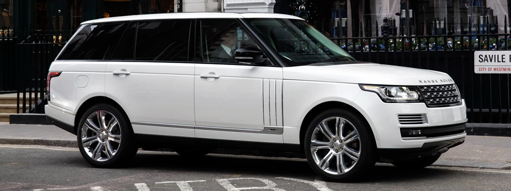 Cars wallpapers Range Rover Autobiography Black Long Wheelbase UK-spec - 2014 - Car wallpapers