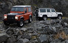 Cars wallpapers Land Rover Defender Fire and Defender Ice - 2009