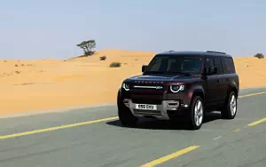 Cars wallpapers Land Rover Defender 130 P400 SE (Sedona Red) - 2023