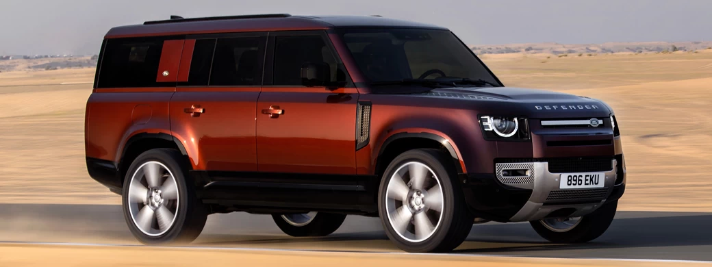 Cars wallpapers Land Rover Defender 130 P400 SE (Sedona Red) - 2023 - Car wallpapers