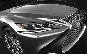 Cars wallpapers Lexus LS 500 US-spec - 2017