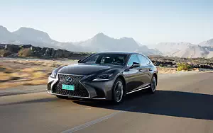 Cars wallpapers Lexus LS 500h AWD (Manganese Luster) - 2017