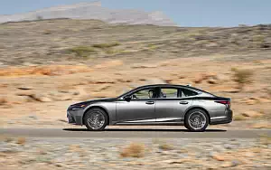 Cars wallpapers Lexus LS 500h AWD (Manganese Luster) - 2017