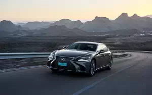 Cars wallpapers Lexus LS 500h AWD (Manganese Luster) - 2017