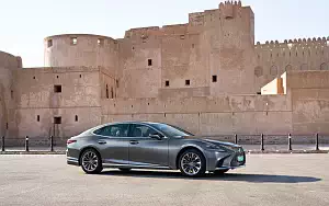 Cars wallpapers Lexus LS 500h AWD (Manganese Luster) - 2017