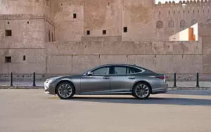 Cars wallpapers Lexus LS 500h AWD (Manganese Luster) - 2017