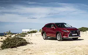 Cars wallpapers Lexus RX 450h (Red) - 2019