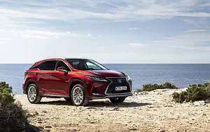 Cars wallpapers Lexus RX 450h (Red) - 2019