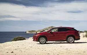 Cars wallpapers Lexus RX 450h (Red) - 2019