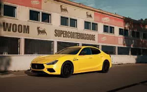 Cars wallpapers Maserati Ghibli MC Edition (Giallo Corse) - 2022