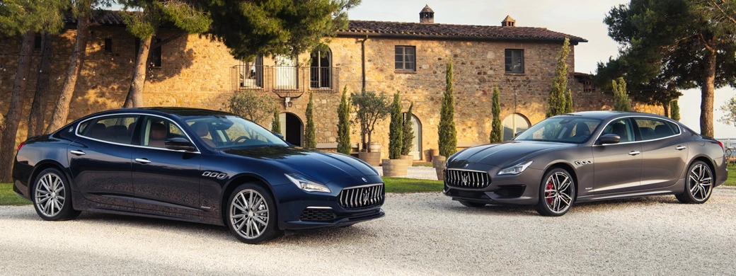 Cars wallpapers Maserati Quattroporte GranLusso & GranSport - 2018 - Car wallpapers