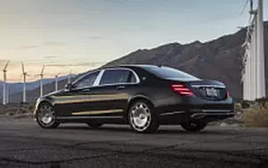 Cars wallpapers Mercedes-Maybach S 650 US-spec - 2017