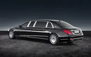 Cars wallpapers Mercedes-Maybach S 600 Pullman Guard - 2016